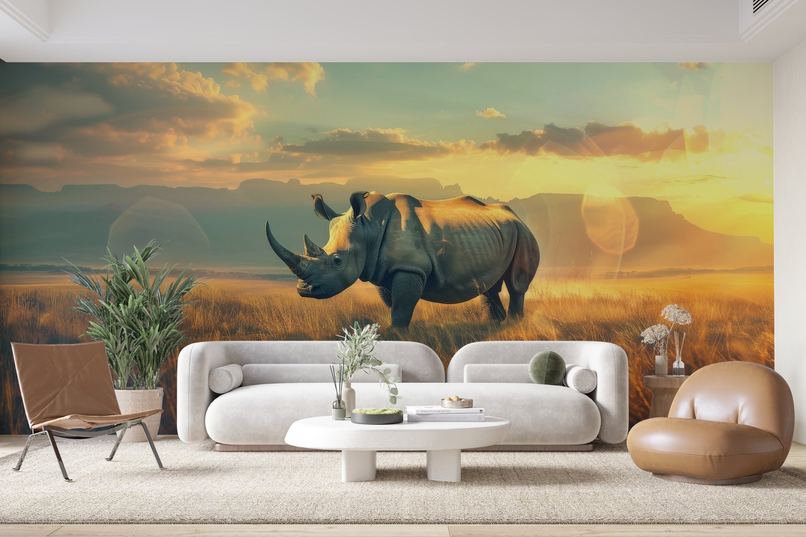 Papier peint 1025 - mockup chambre