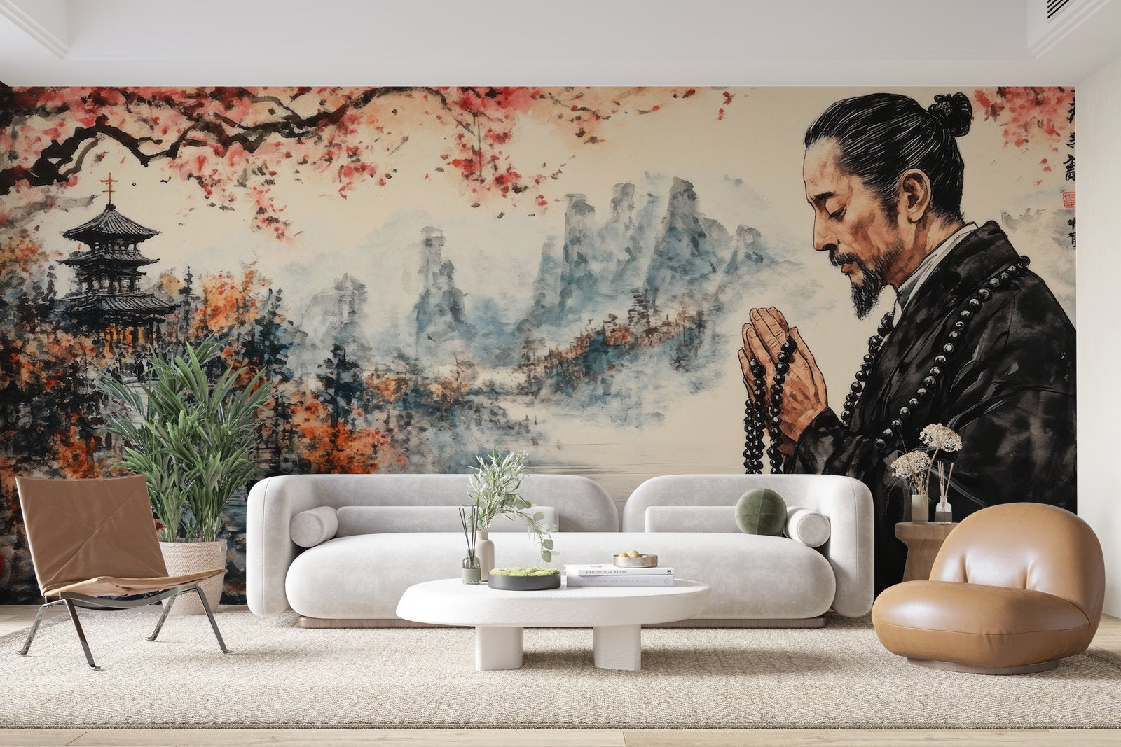 Papier peint 1028 - mockup chambre