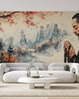 Papier peint 1028 - mockup chambre