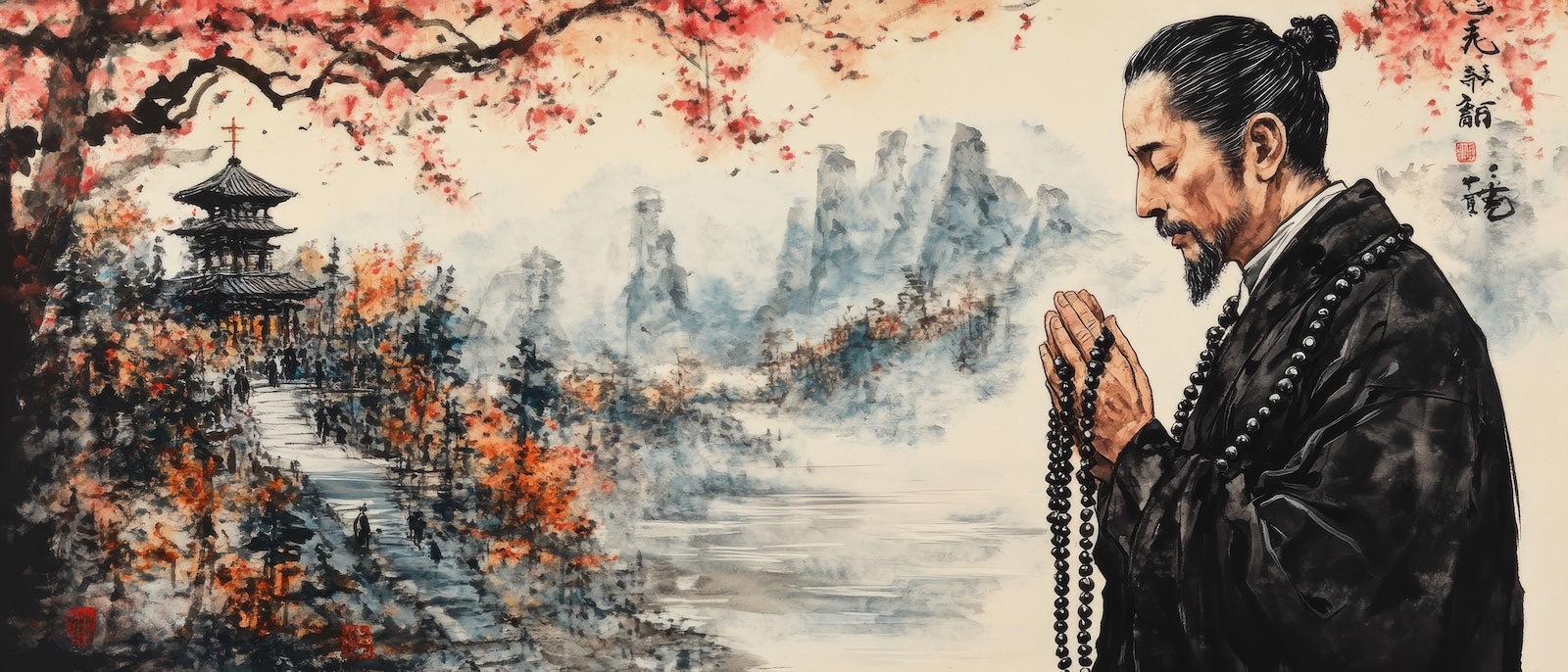 Papier Peint Samouraï - Fantôme Samouraï