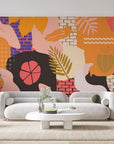 Papier peint 103 - mockup chambre