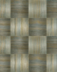 Papier Peint Géométrique - Tressage Beige Texturé