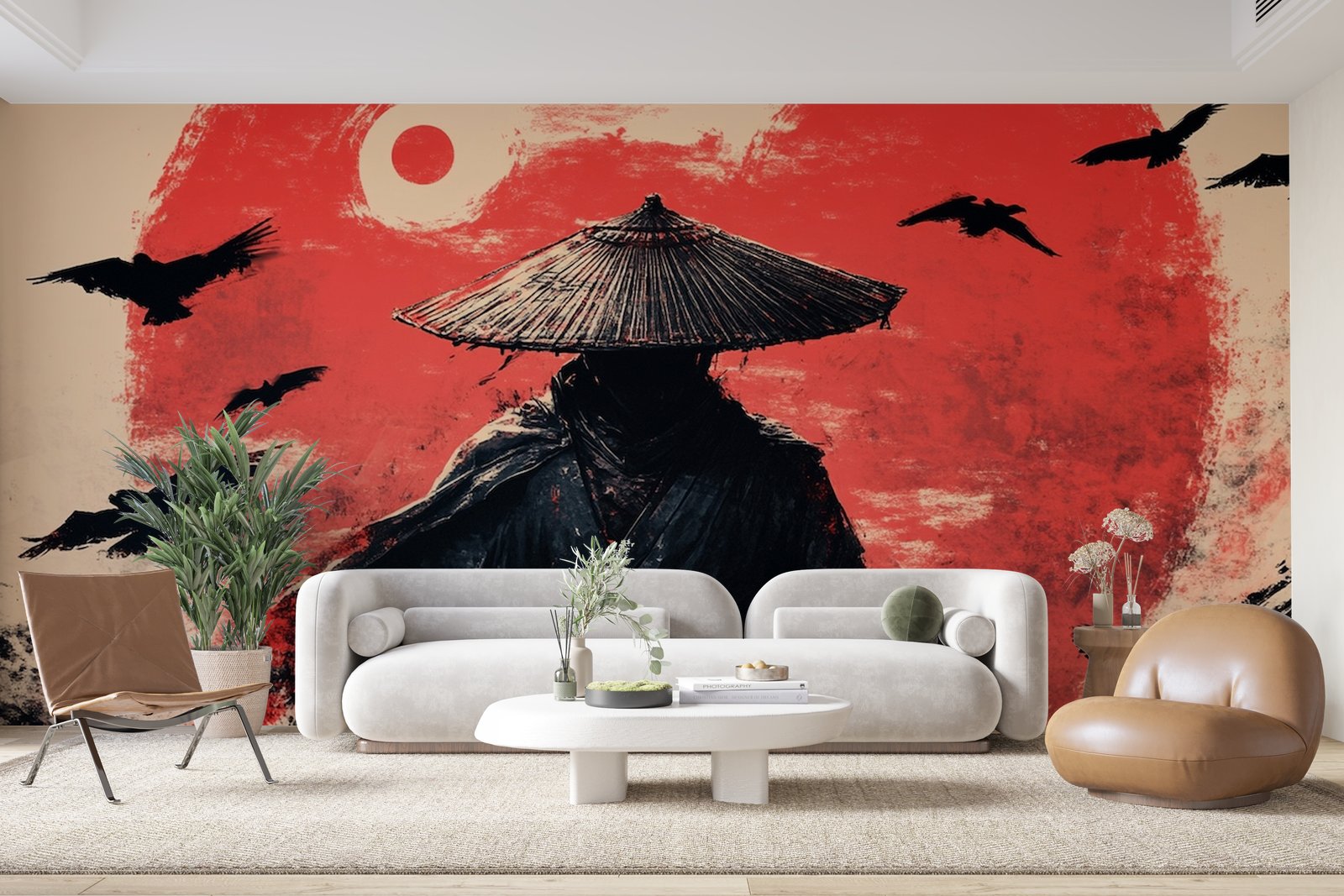 Papier peint 1035 - mockup chambre