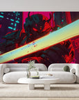 Papier peint 1038 - mockup chambre