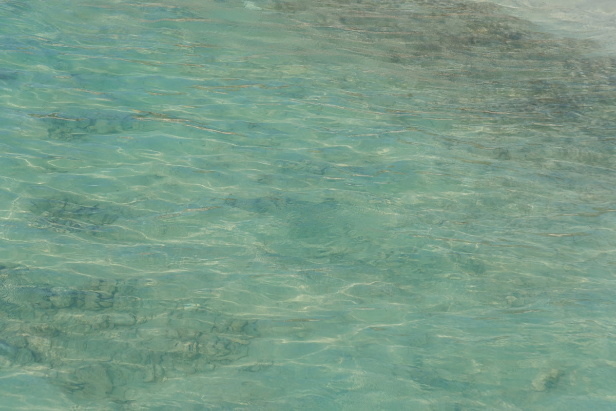 Abstract Wallpaper - Wavy Turquoise Texture