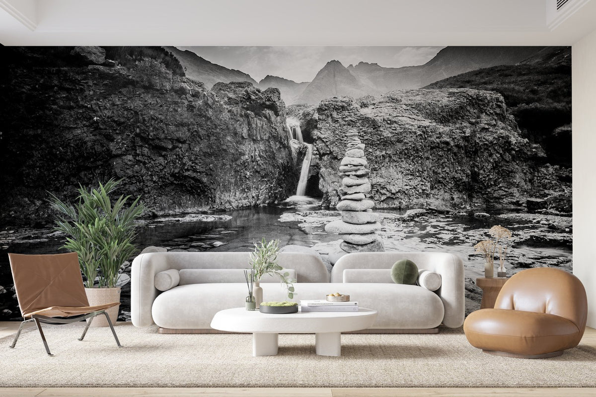 Papier peint 1049 - mockup chambre