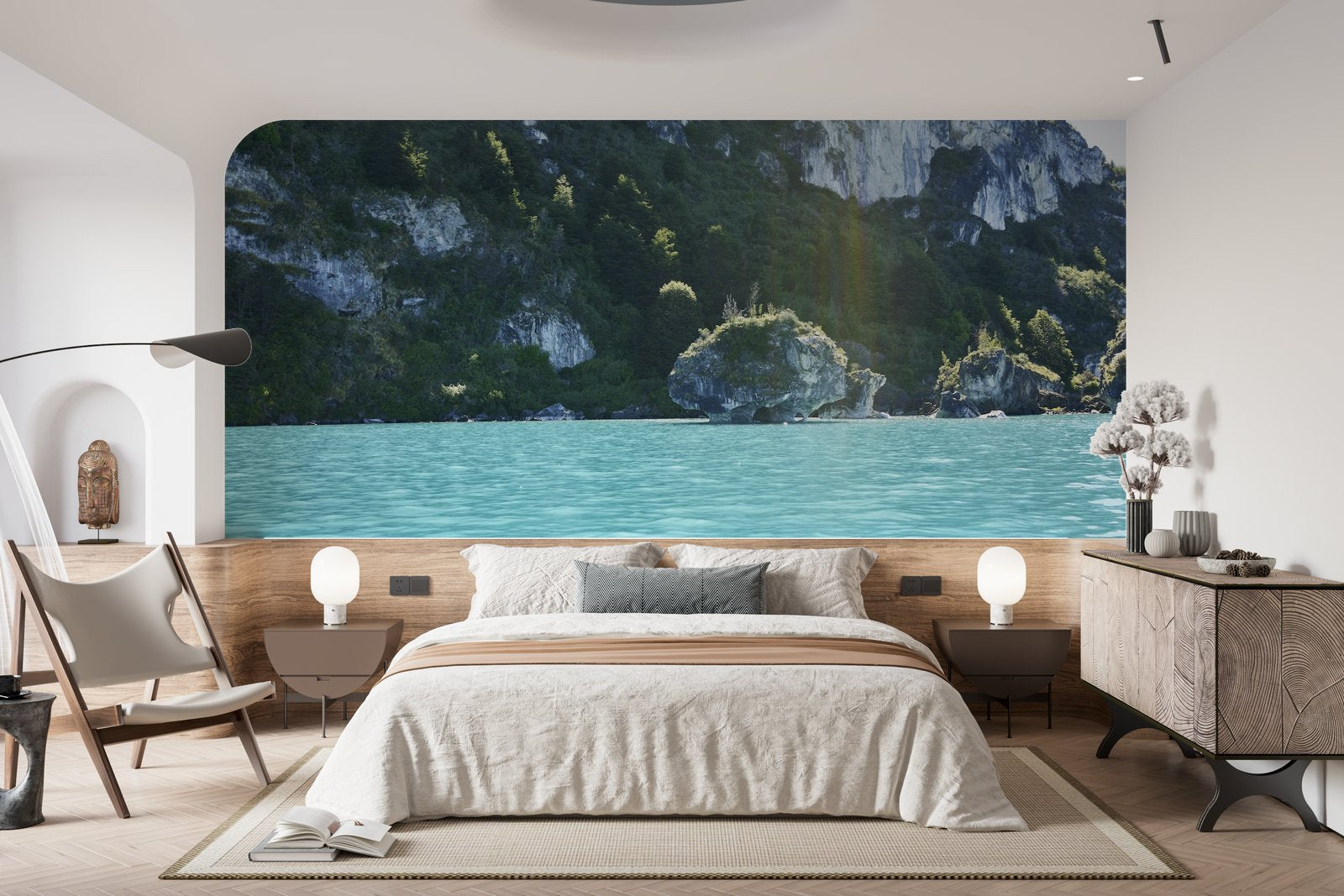 Papier peint 1051 - mockup salon