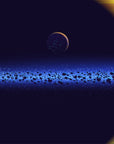 Wallpaper Space - Blue Lunar Eclipse