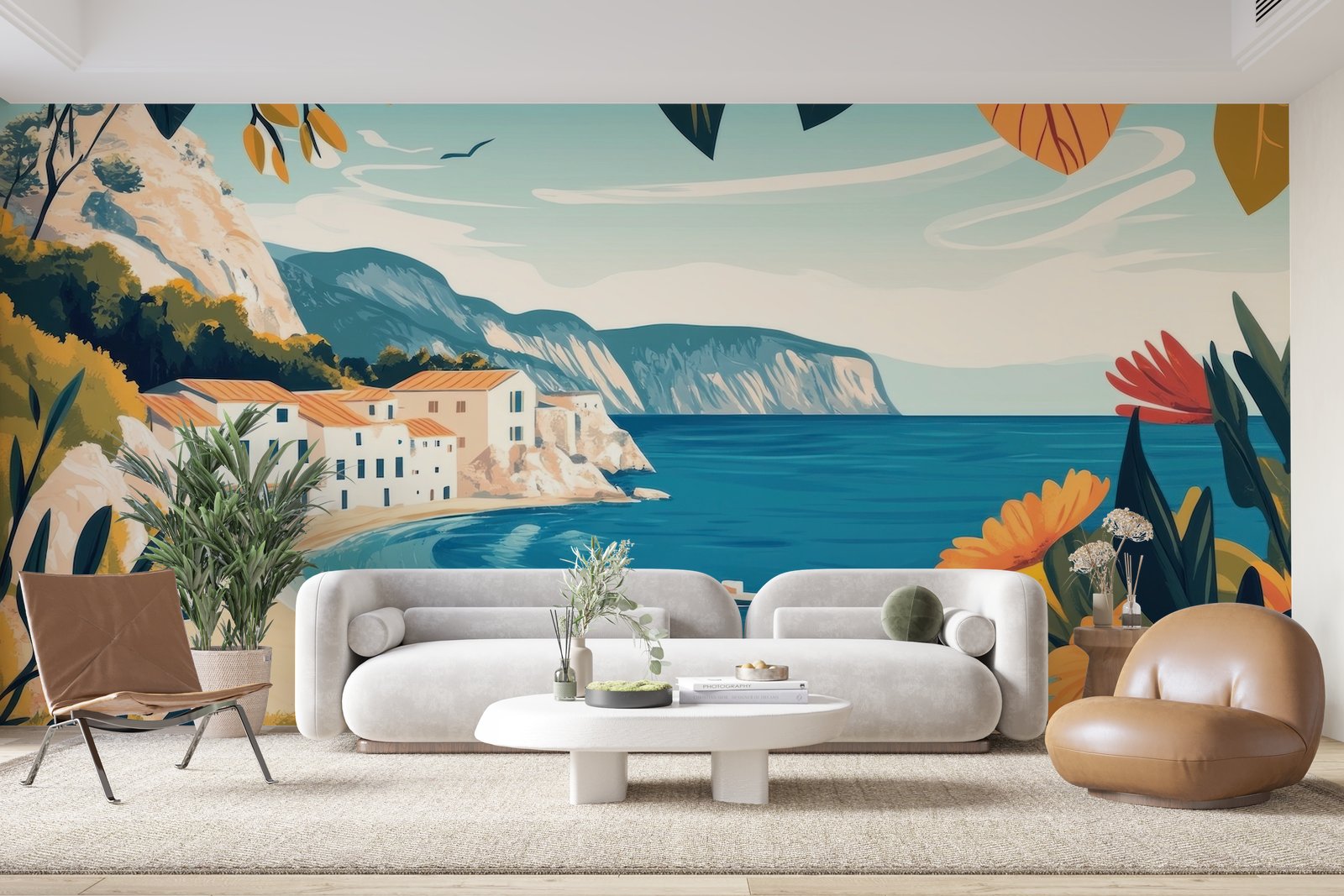 Papier peint 1054 - mockup chambre