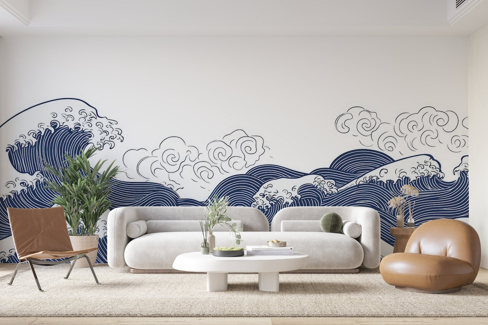 Papier peint 1060 - mockup chambre