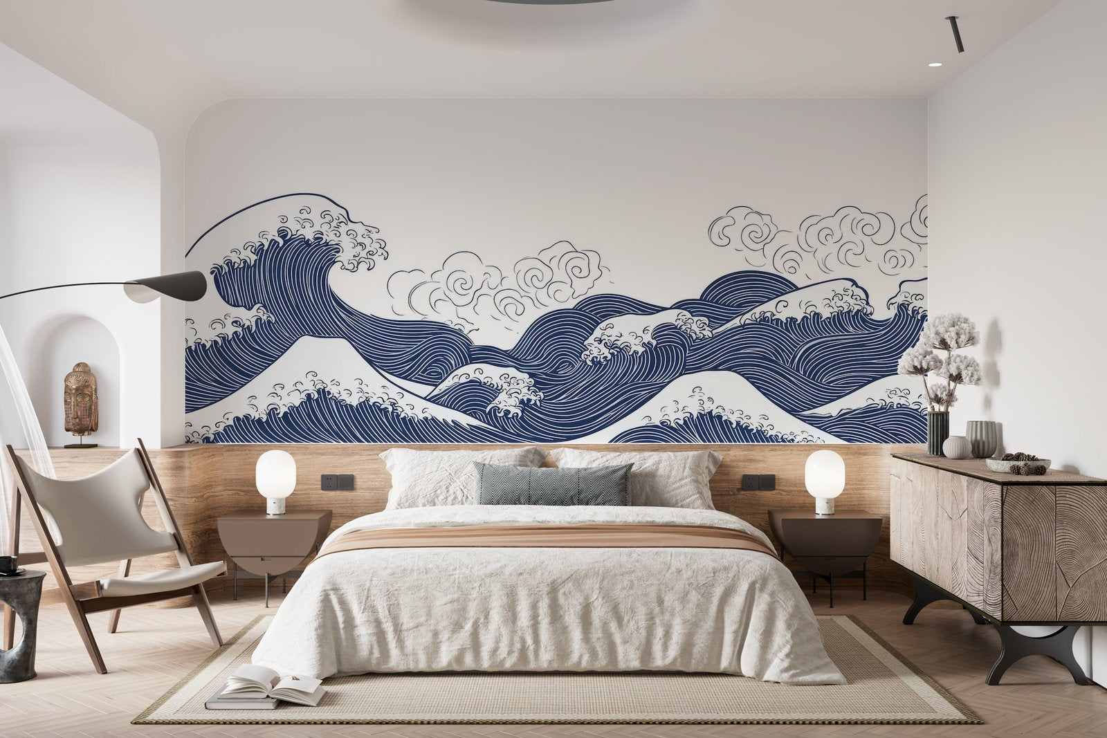 Papier peint 1060 - mockup salon