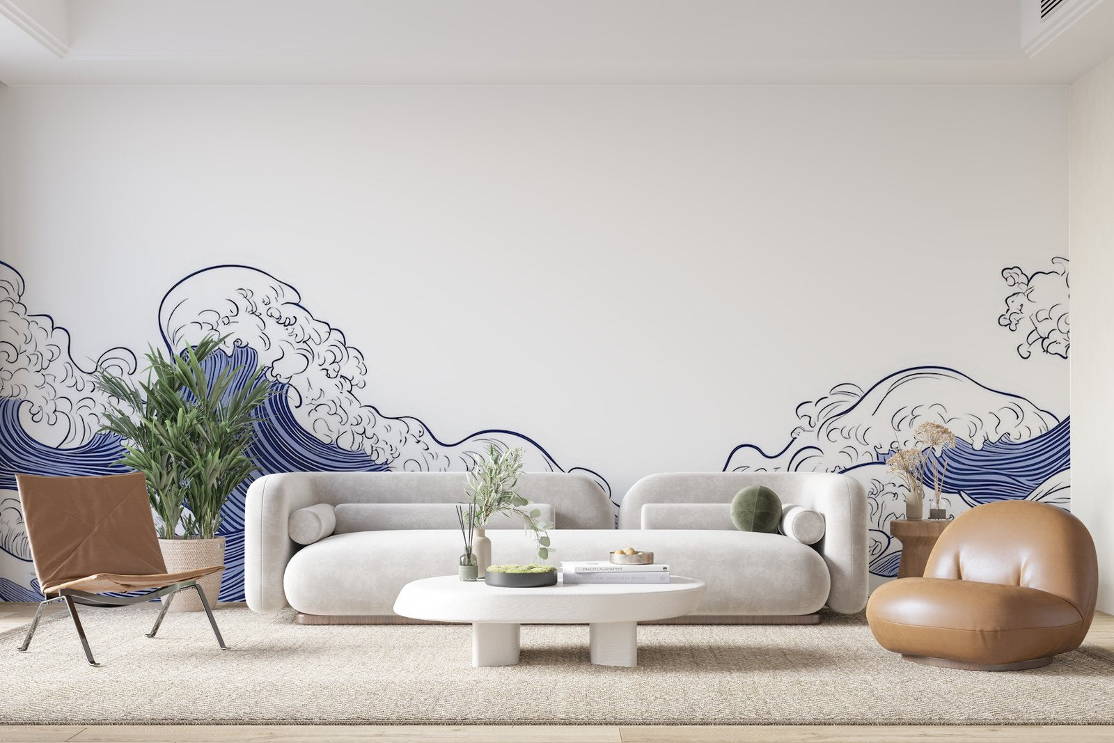 Papier peint 1061 - mockup chambre