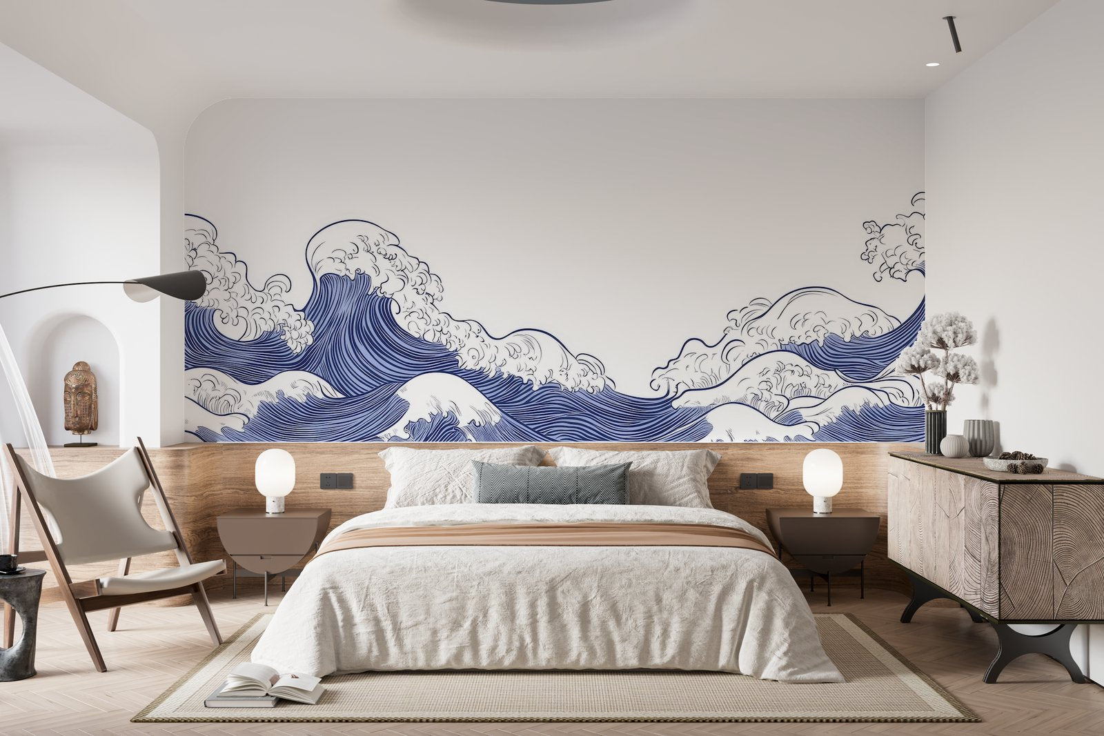 Papier peint 1061 - mockup salon
