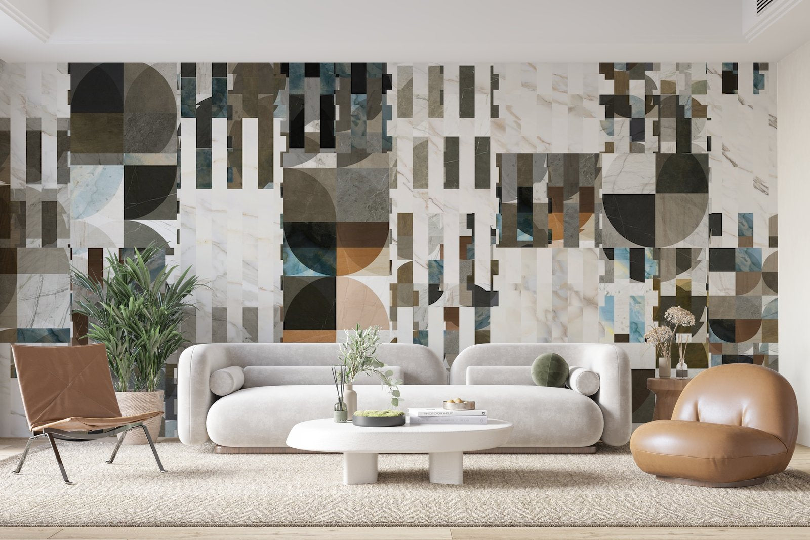 Papier peint 1064 - mockup chambre