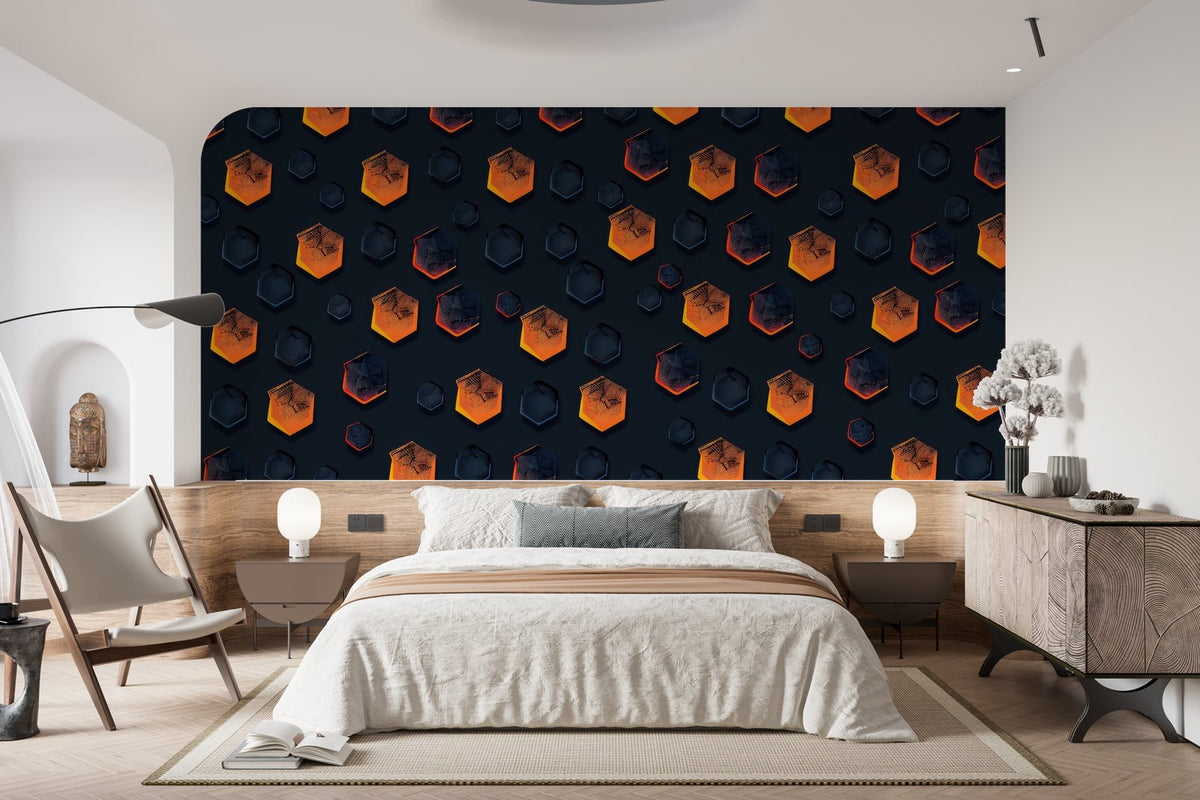 Papier peint 1065 - mockup salon