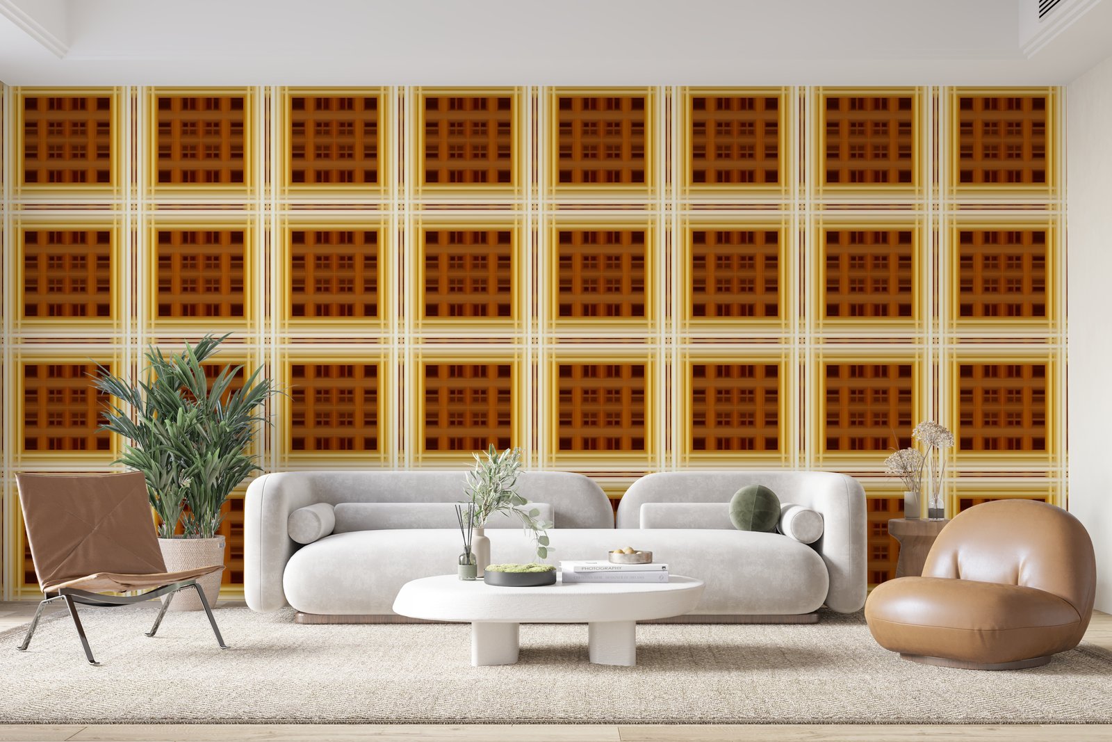 Papier peint 1069 - mockup chambre