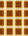 Papier Peint Géométrique - Damier Ocre Texturé