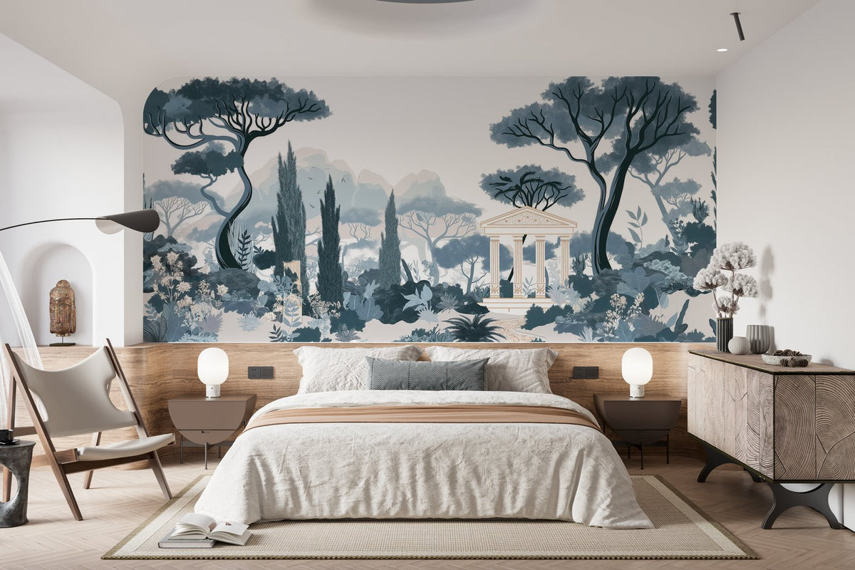 Papier peint 1070 - mockup salon