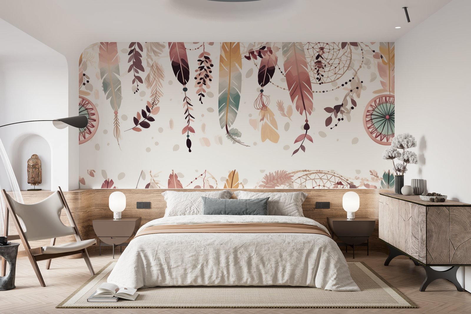 Papier peint 1071 - mockup salon