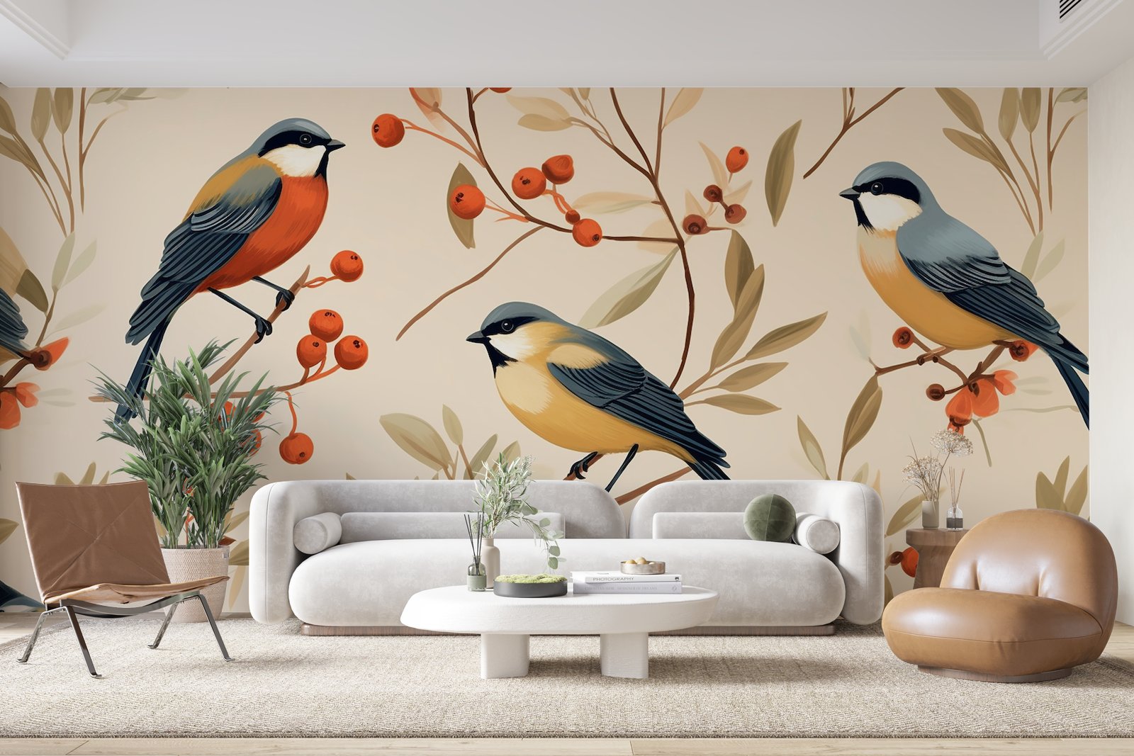 Papier peint 1072 - mockup chambre