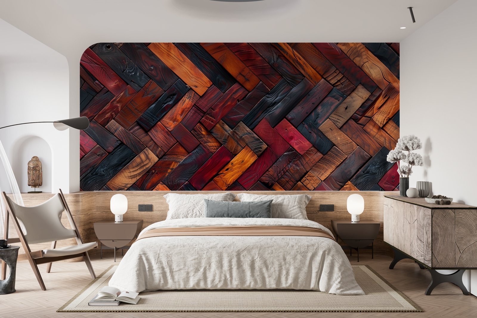 Papier peint 1074 - mockup salon