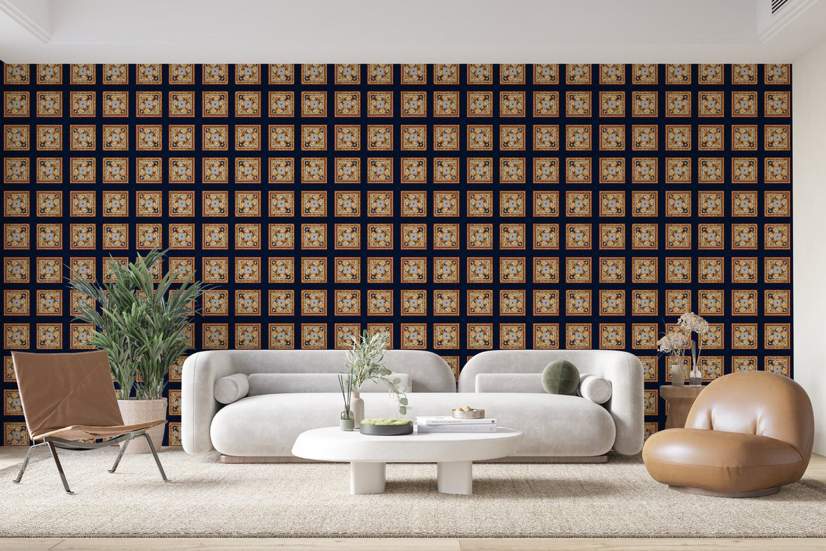 Papier peint 1076 - mockup chambre