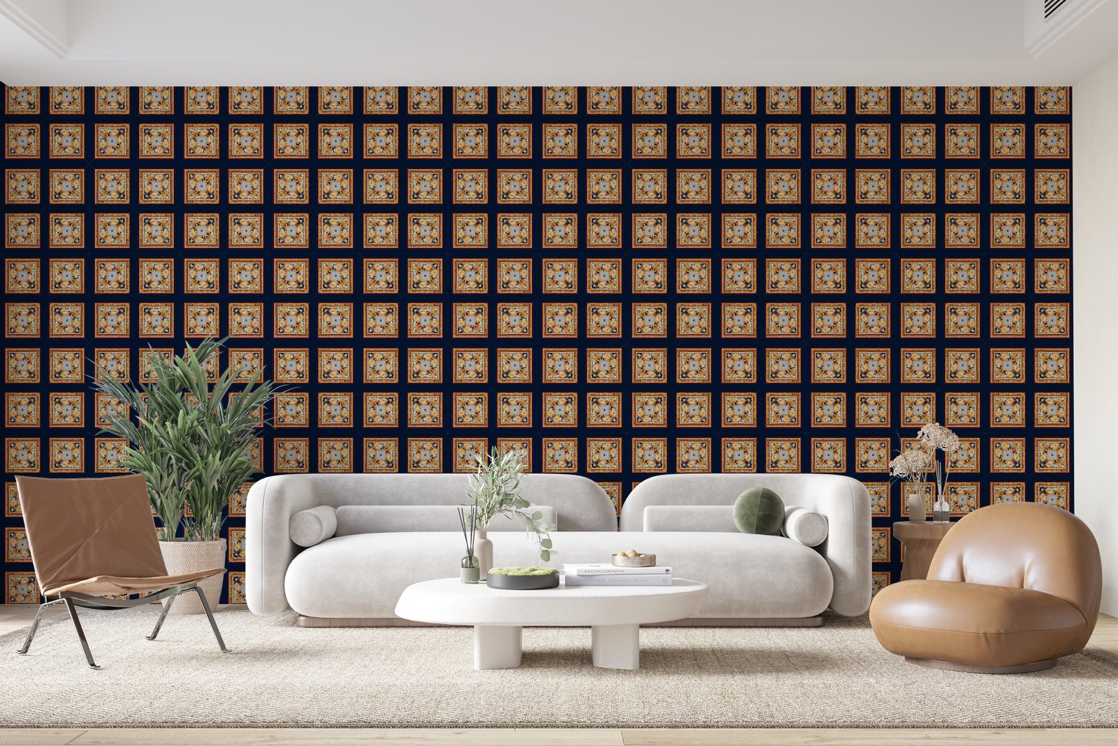 Papier peint 1076 - mockup chambre