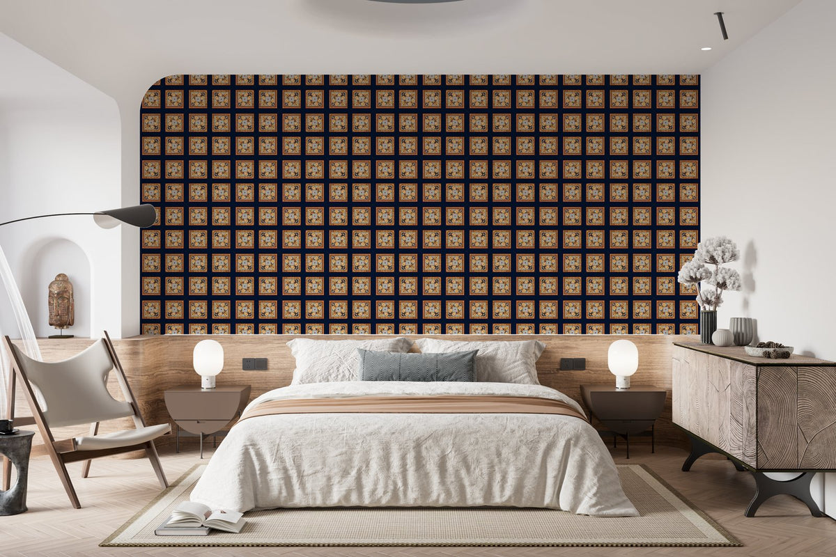 Papier peint 1076 - mockup salon