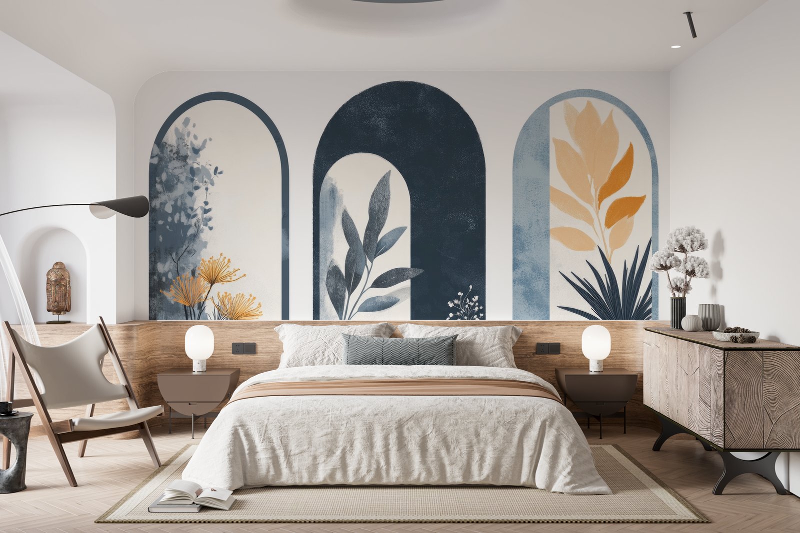 Papier peint 1079 - mockup salon