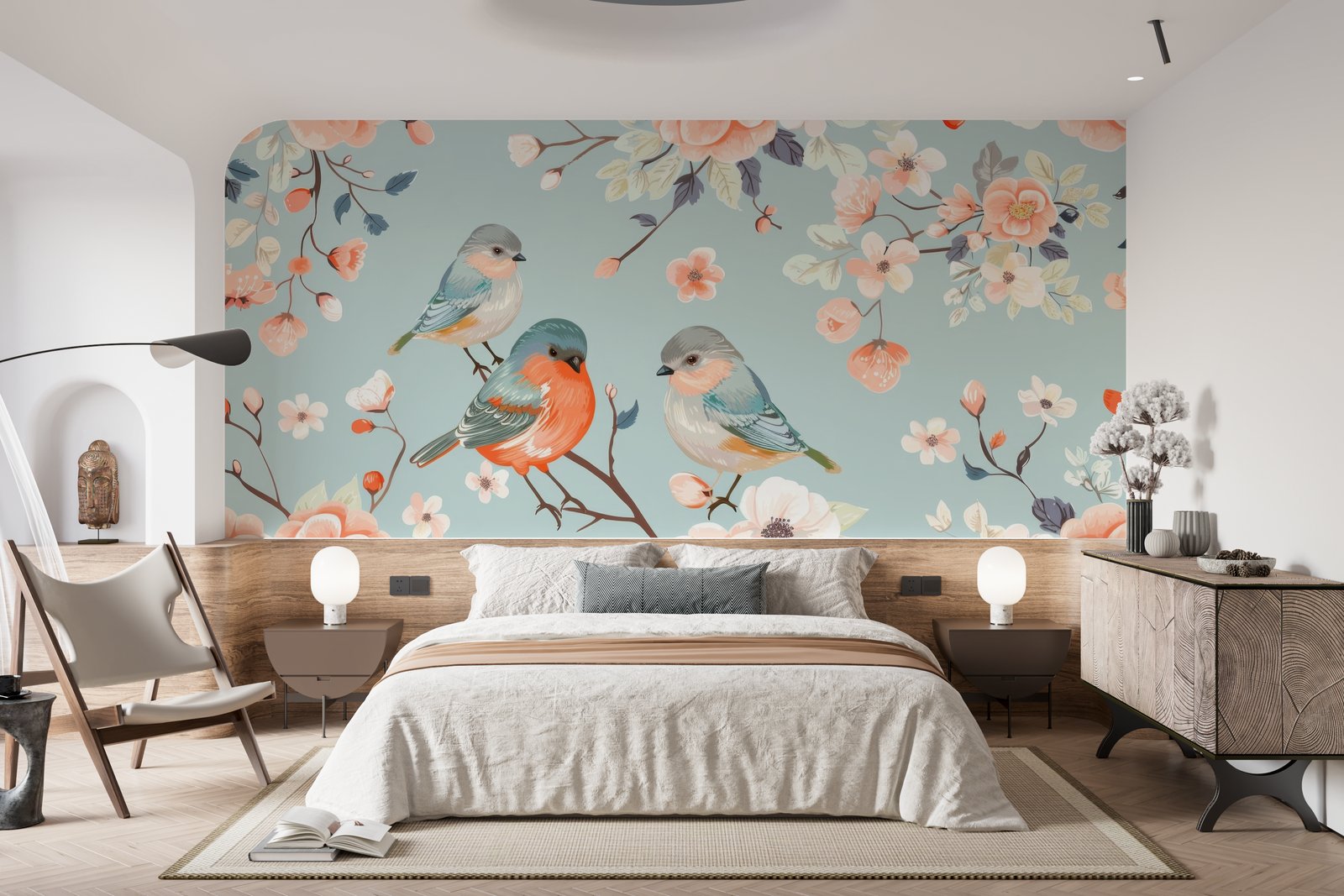 Papier peint 1082 - mockup salon