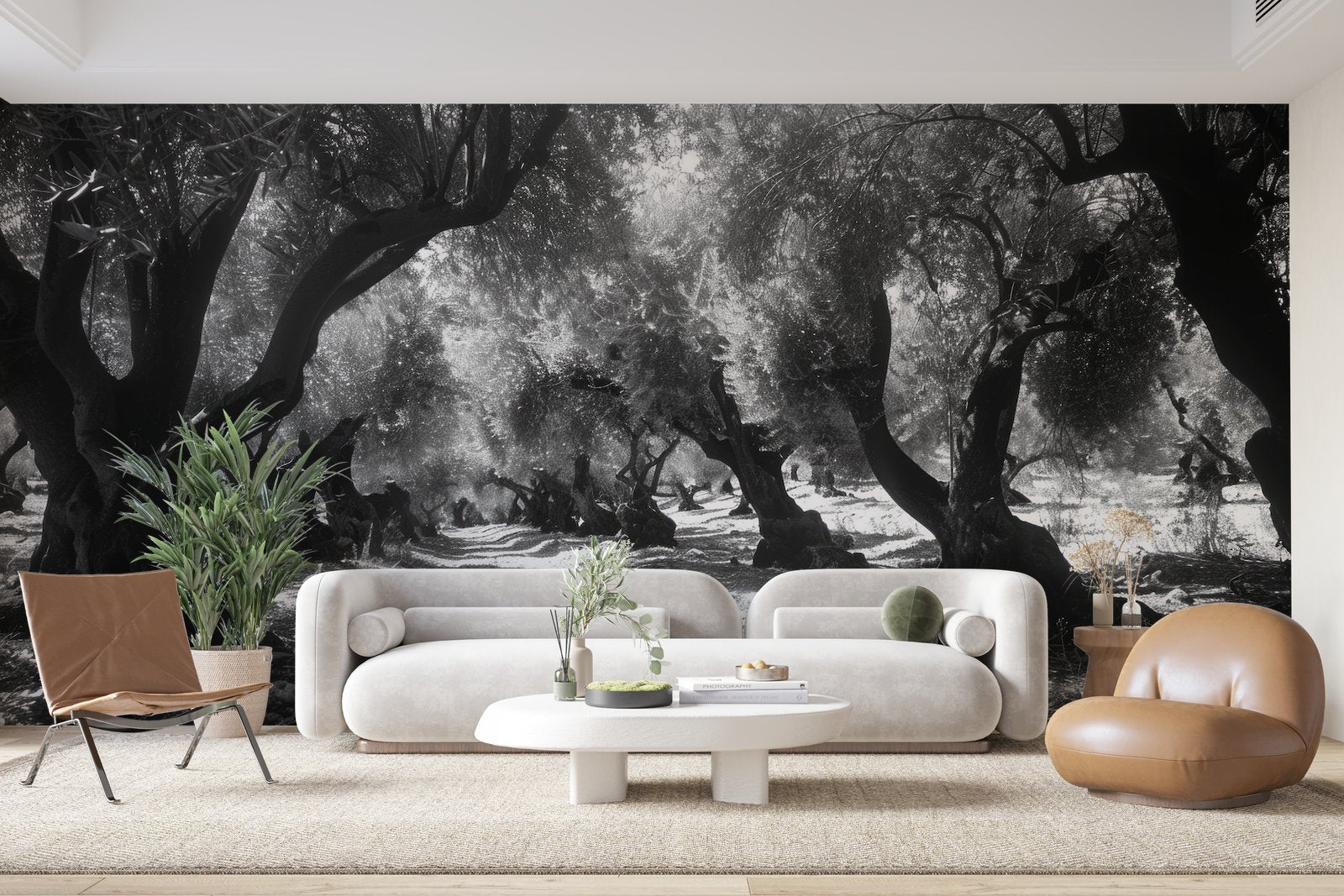 Papier peint 1083 - mockup chambre
