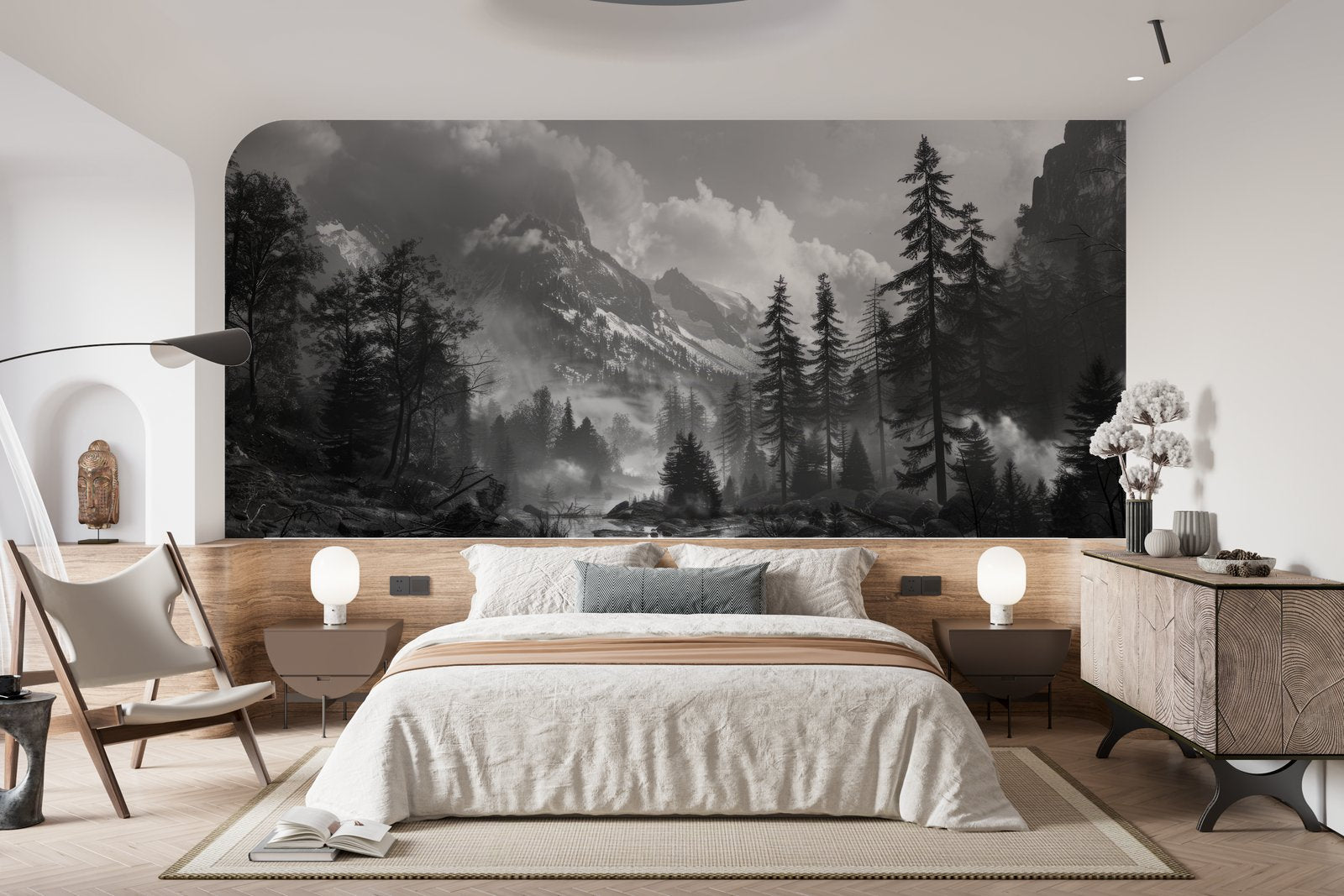 Papier peint 1084 - mockup salon
