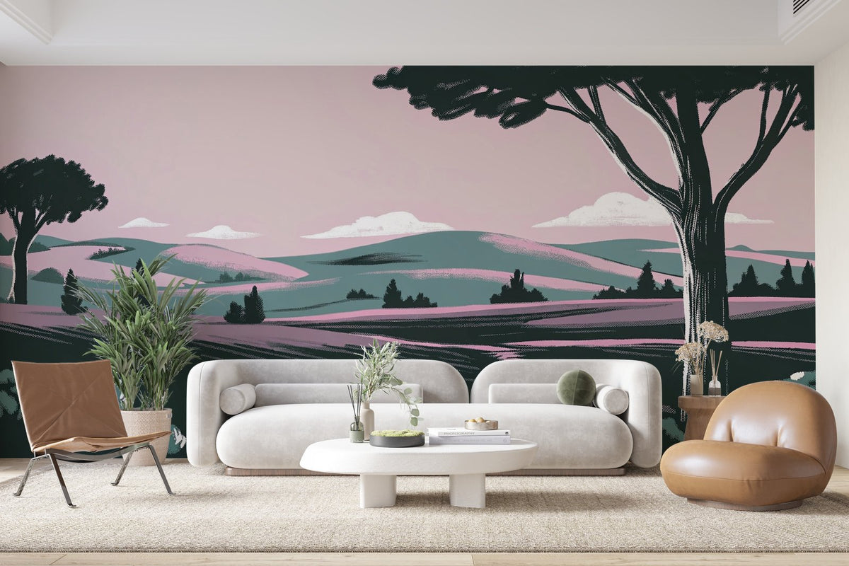 Papier peint 1086 - mockup chambre