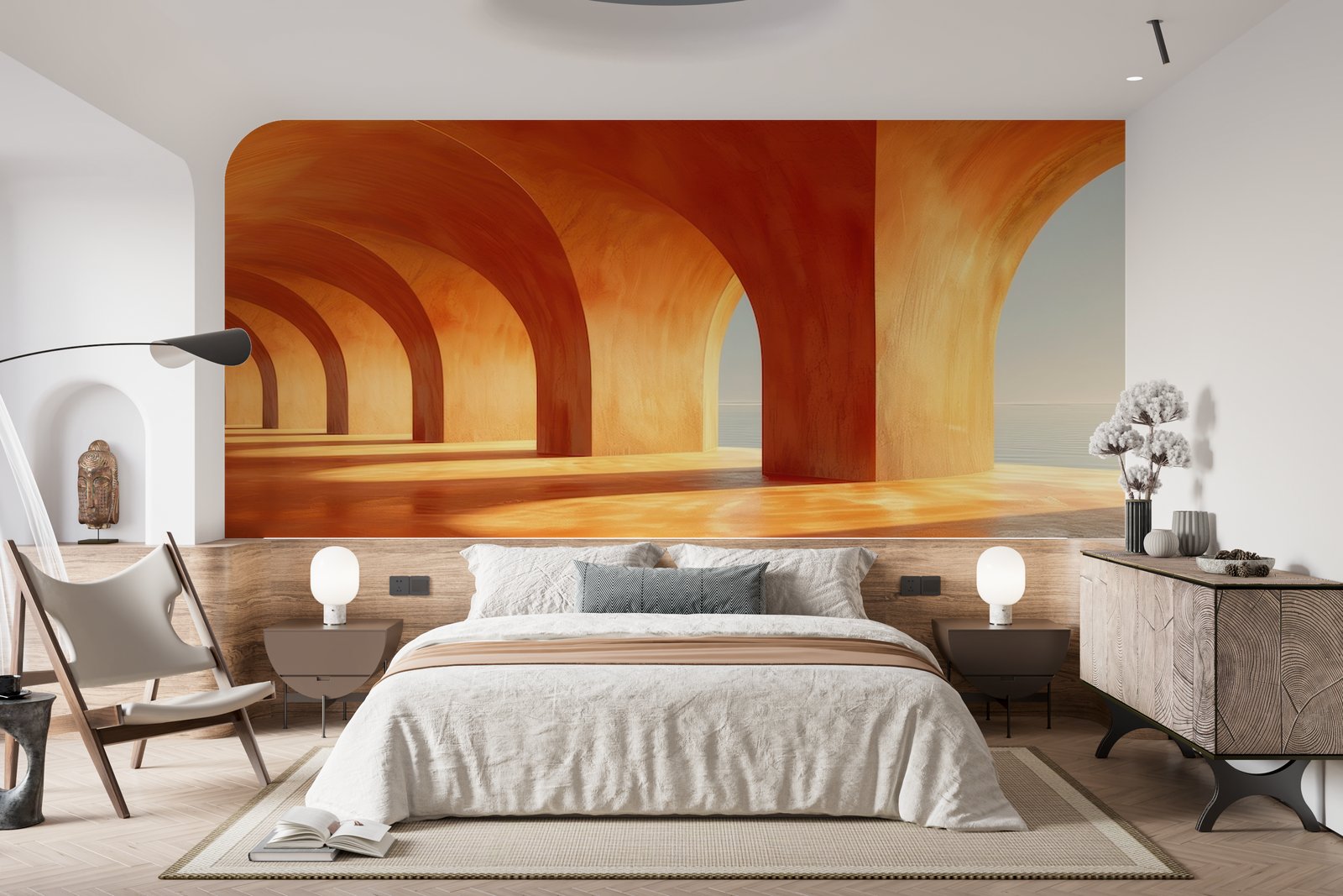 Papier peint 1089 - mockup salon