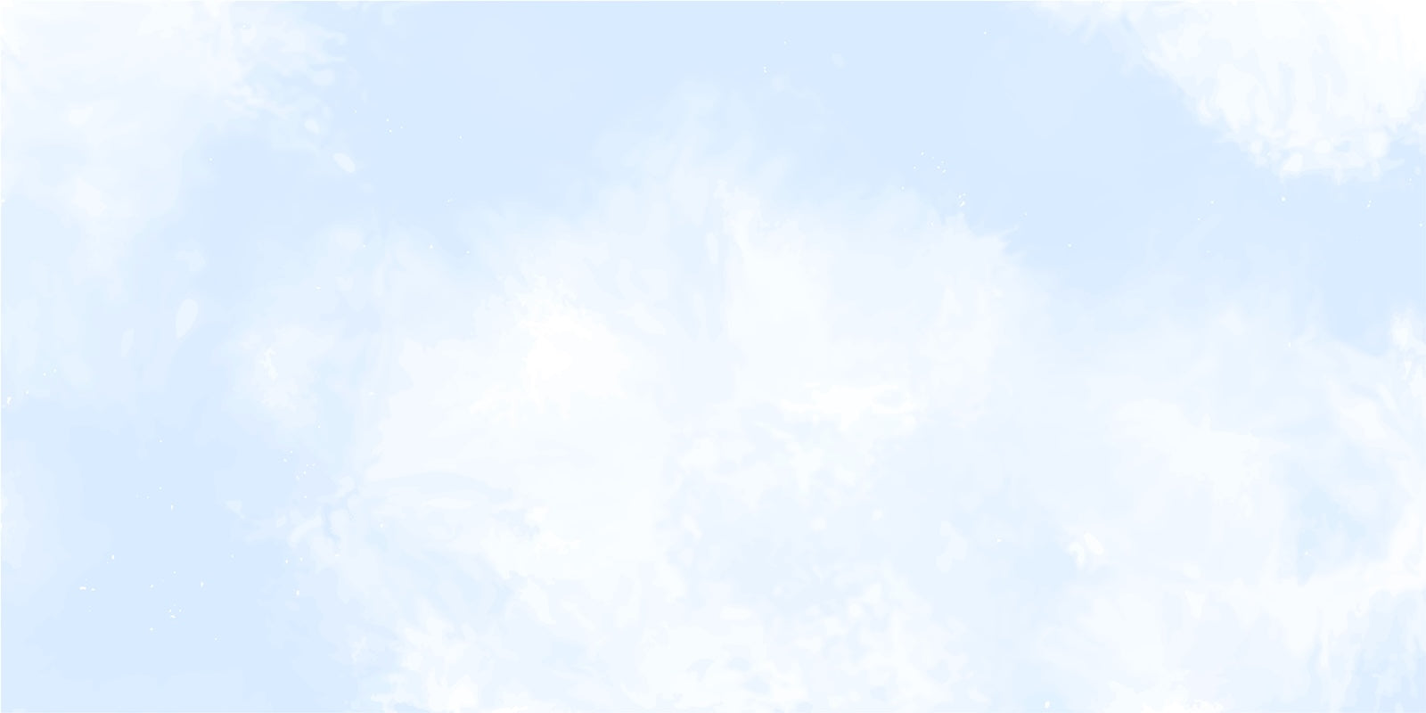 Papier Peint Ciels - Nuages Bleu Pastel