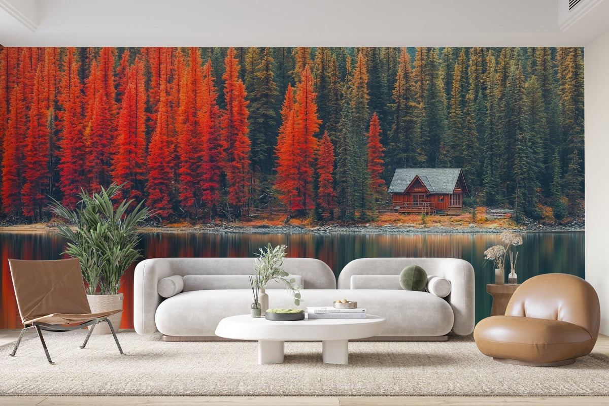 Papier peint 1090 - mockup chambre