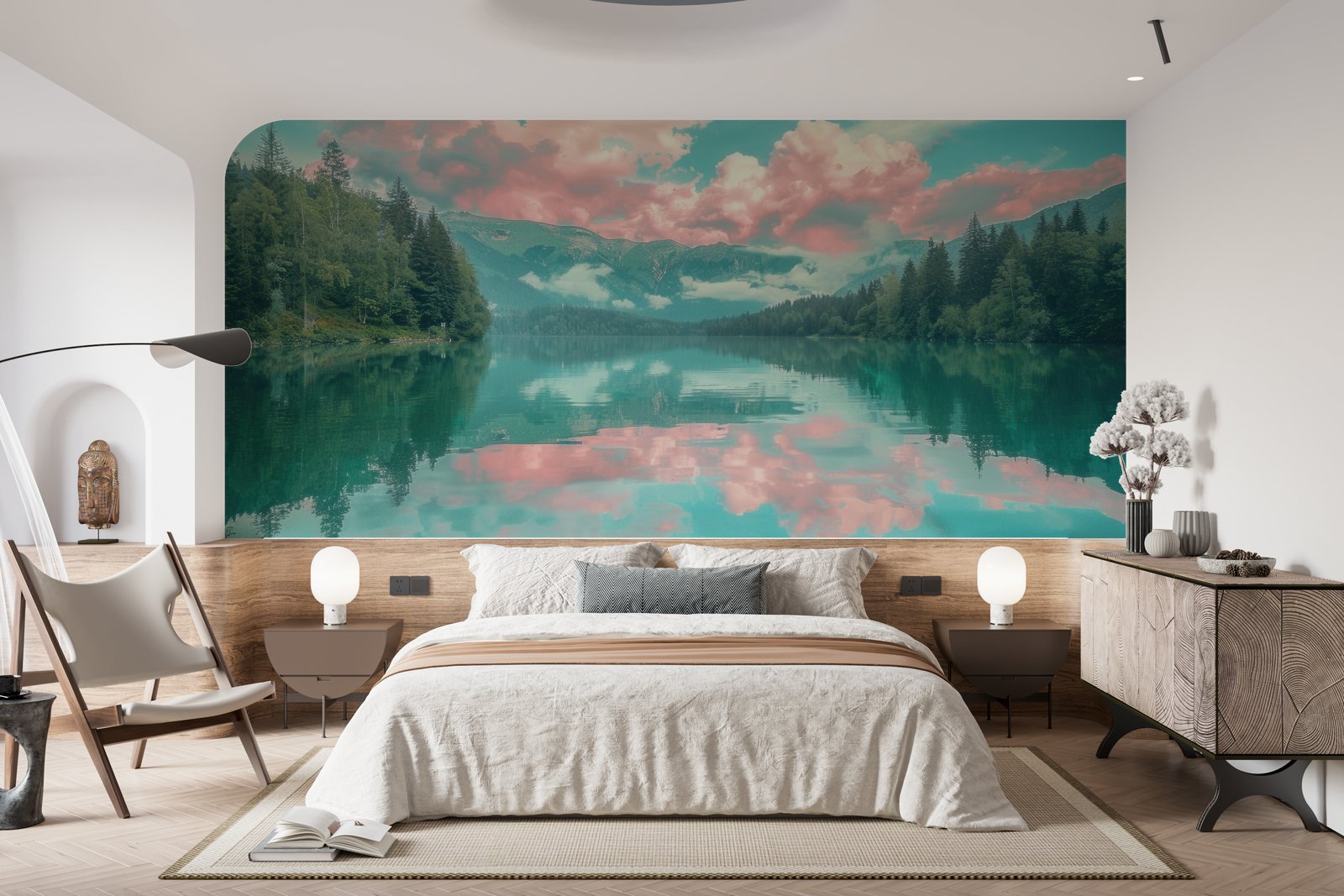 Papier peint 1091 - mockup salon