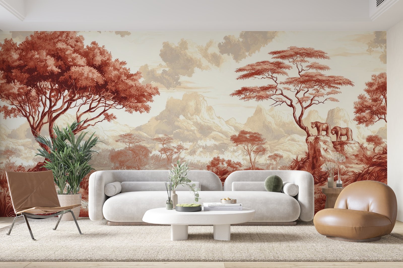 Papier peint 1093 - mockup chambre