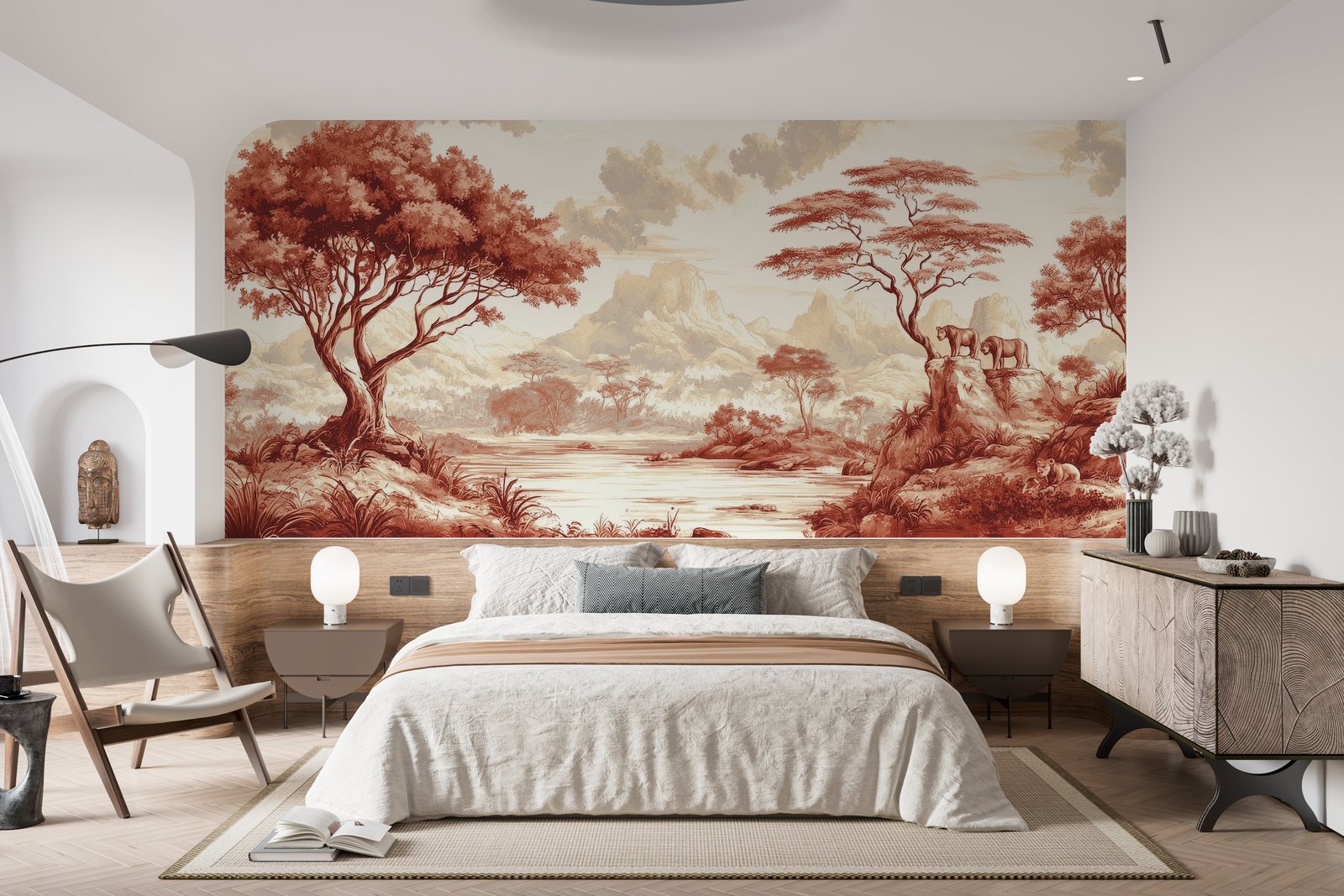 Papier peint 1093 - mockup salon