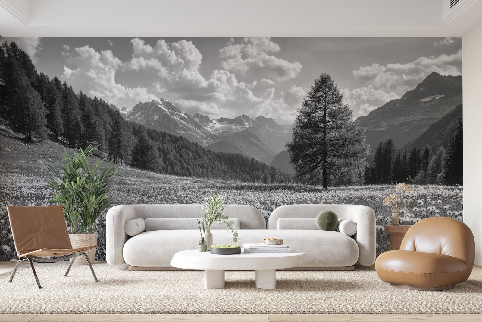 Papier peint 1095 - mockup chambre