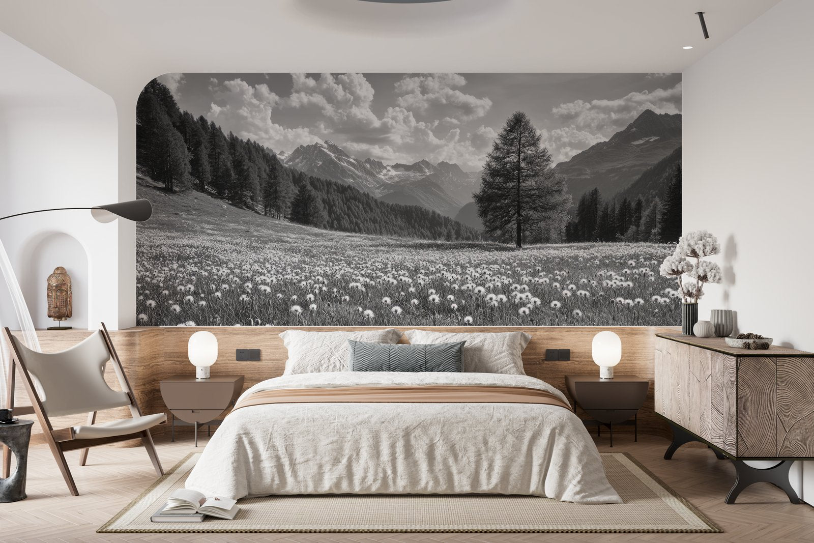 Papier peint 1095 - mockup salon