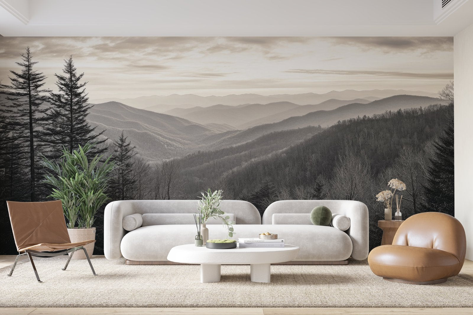 Papier peint 1096 - mockup chambre