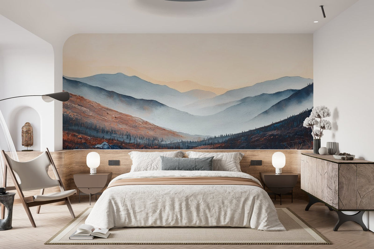 Papier peint 1098 - mockup salon