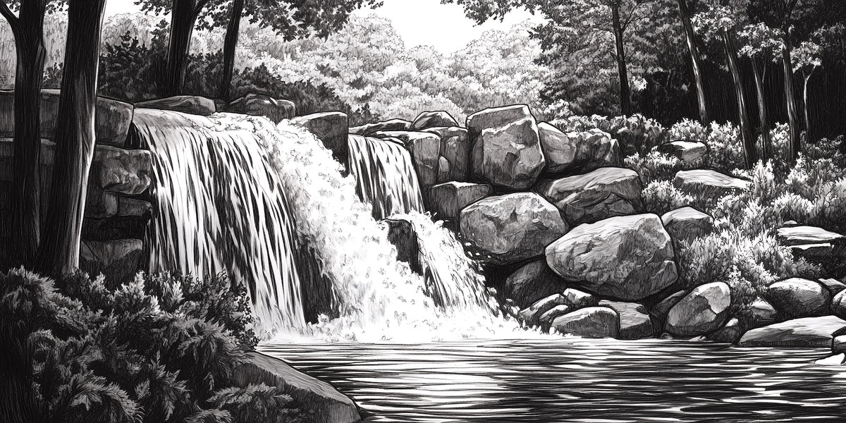 Mountain Wallpaper - Mountain Waterfall
