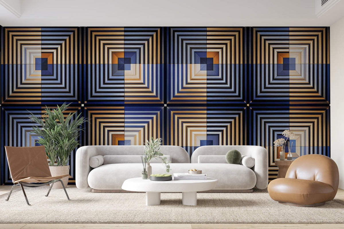Papier peint 1100 - mockup chambre