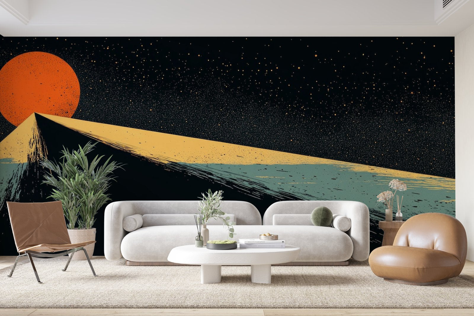 Papier peint 1101 - mockup chambre