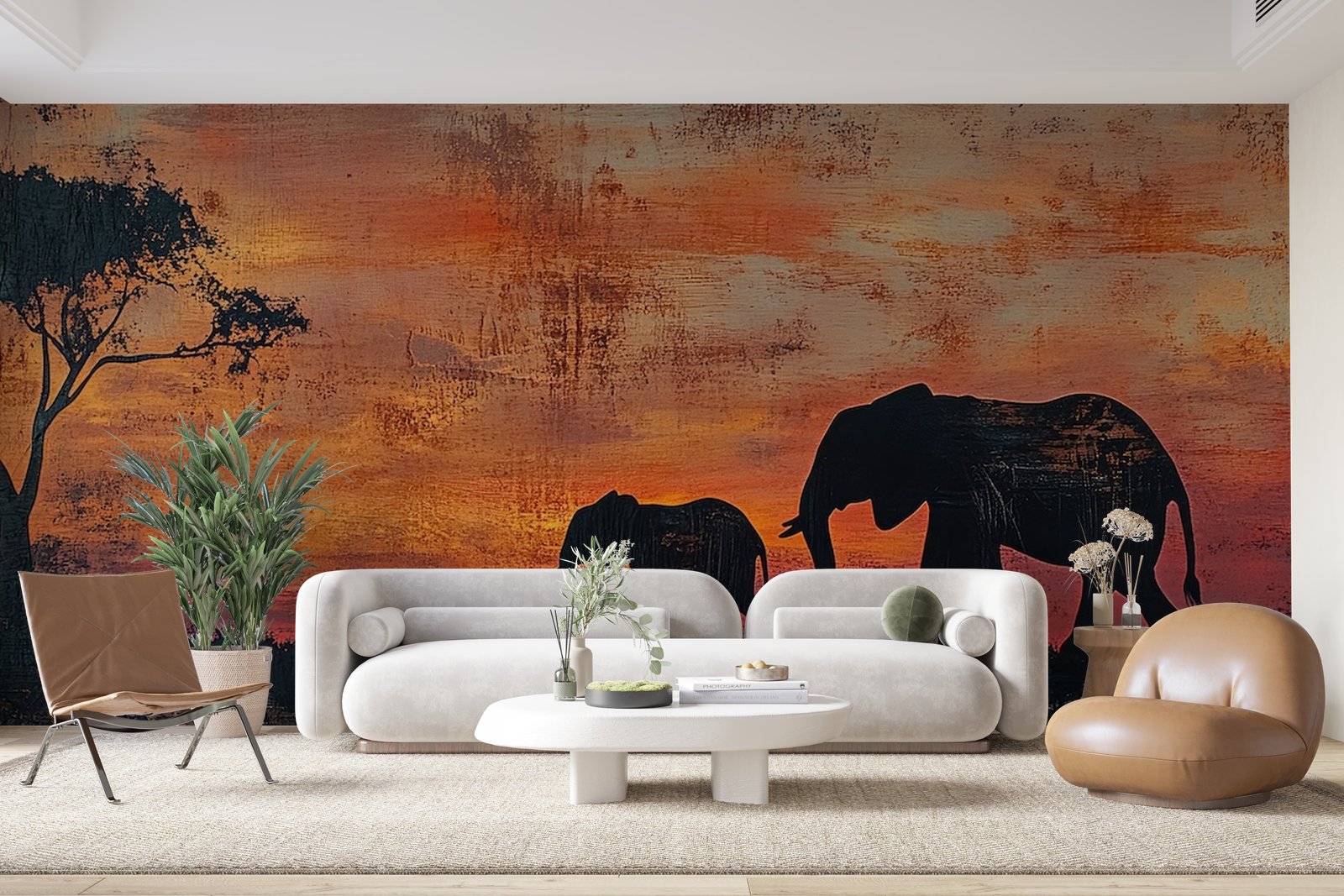 Papier peint 1105 - mockup chambre