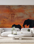 Papier peint 1105 - mockup chambre