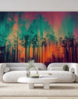 Papier peint 1107 - mockup chambre