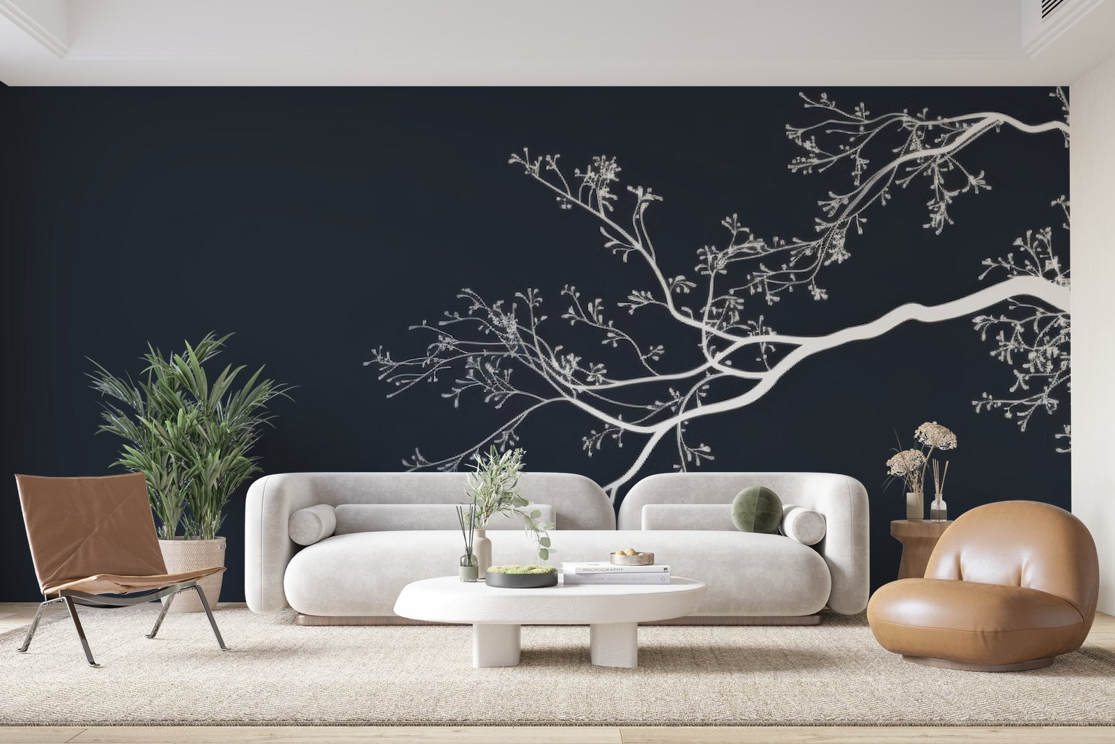 Papier peint 1111 - mockup chambre